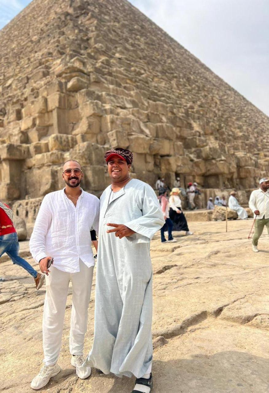 Momen Pyramids Inn Kafret el-Gabal Exterior foto
